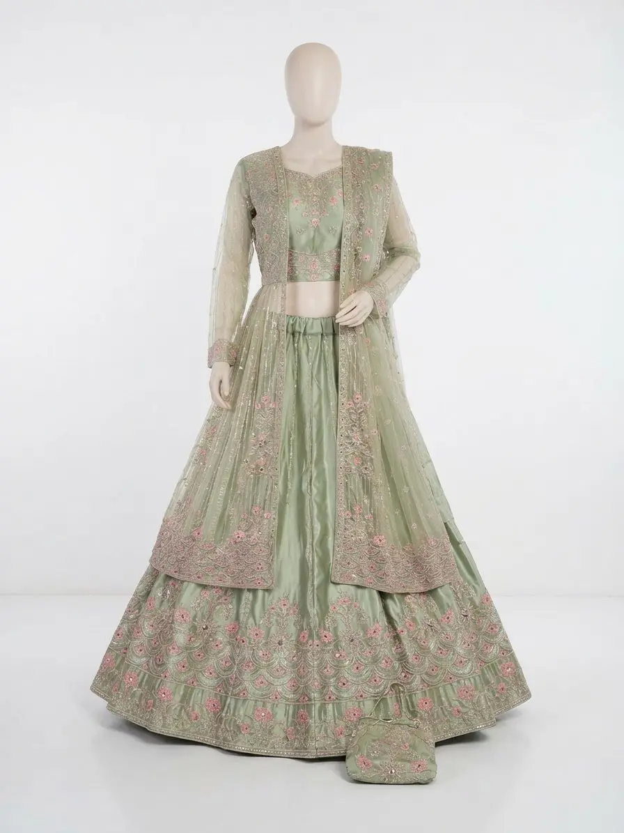 4pc Ready to wear lahnga choli Premium collection — photo 4