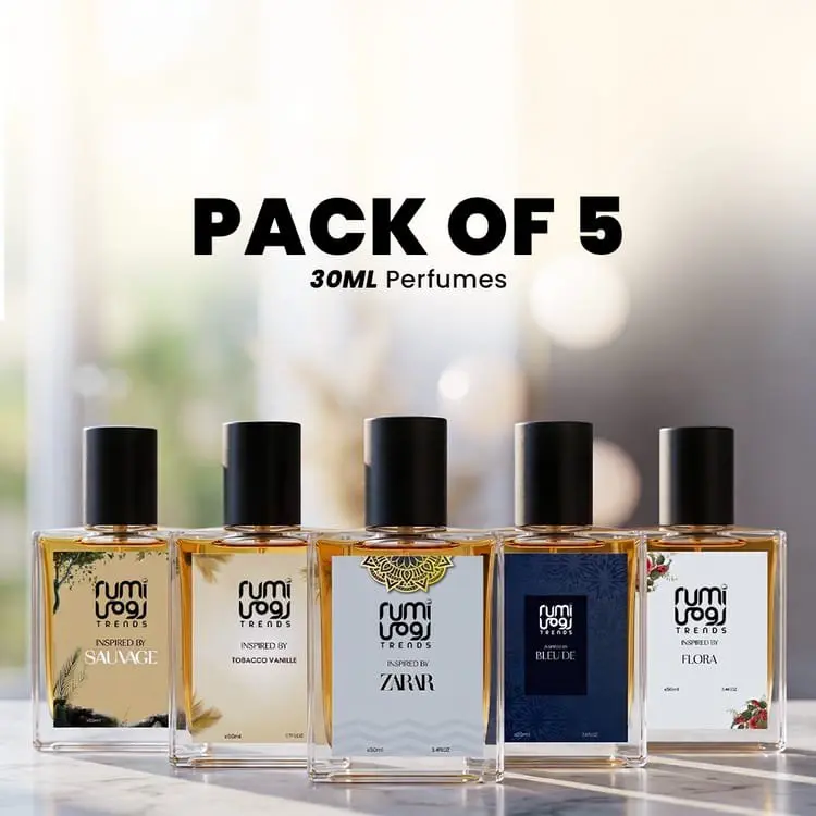 Rumi perfumes pack of 5 in Wah Cantt, Wah Cantonment