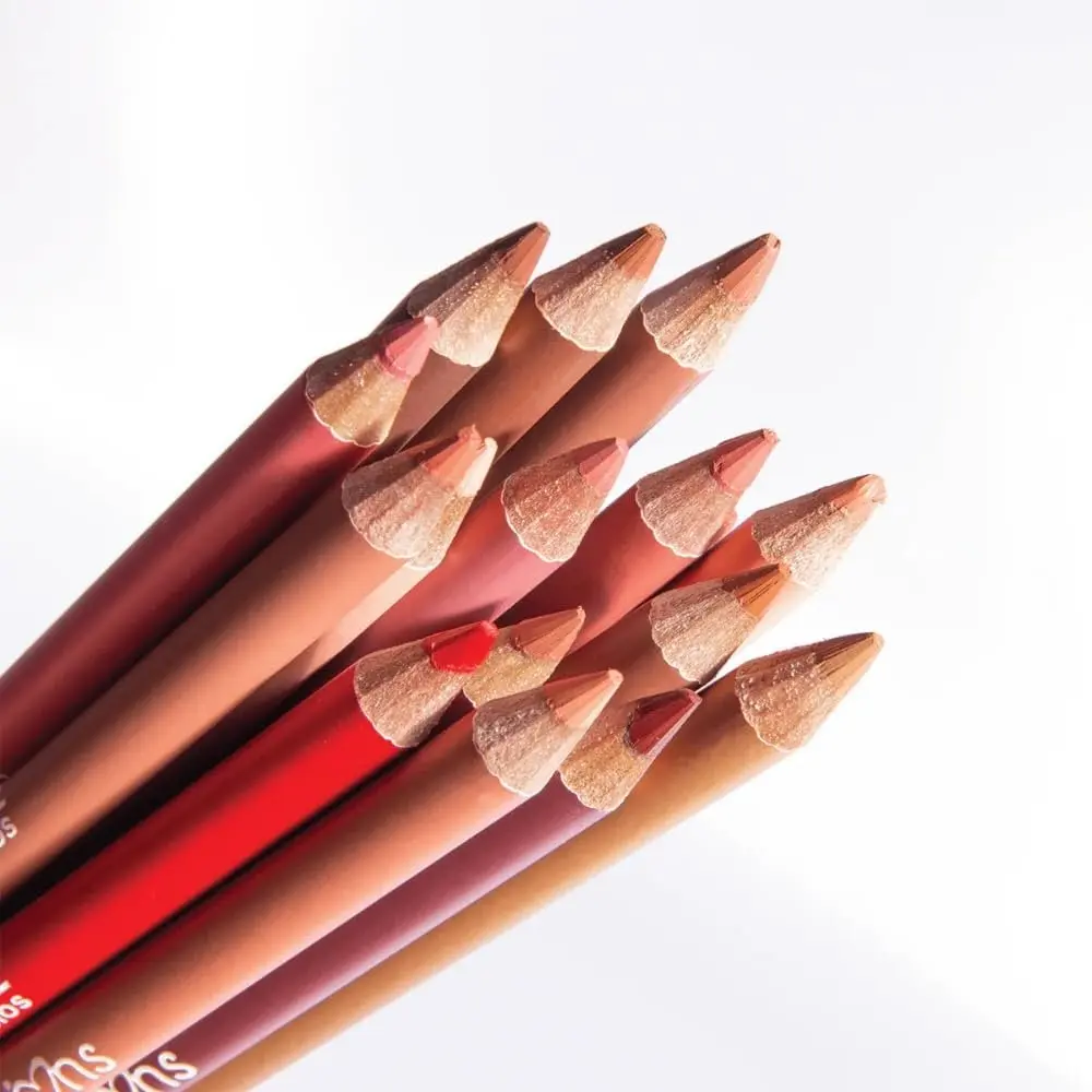 Flormar Soft Lip Liners Matte Color Lipstick Pencil 12 Pcs — photo 3