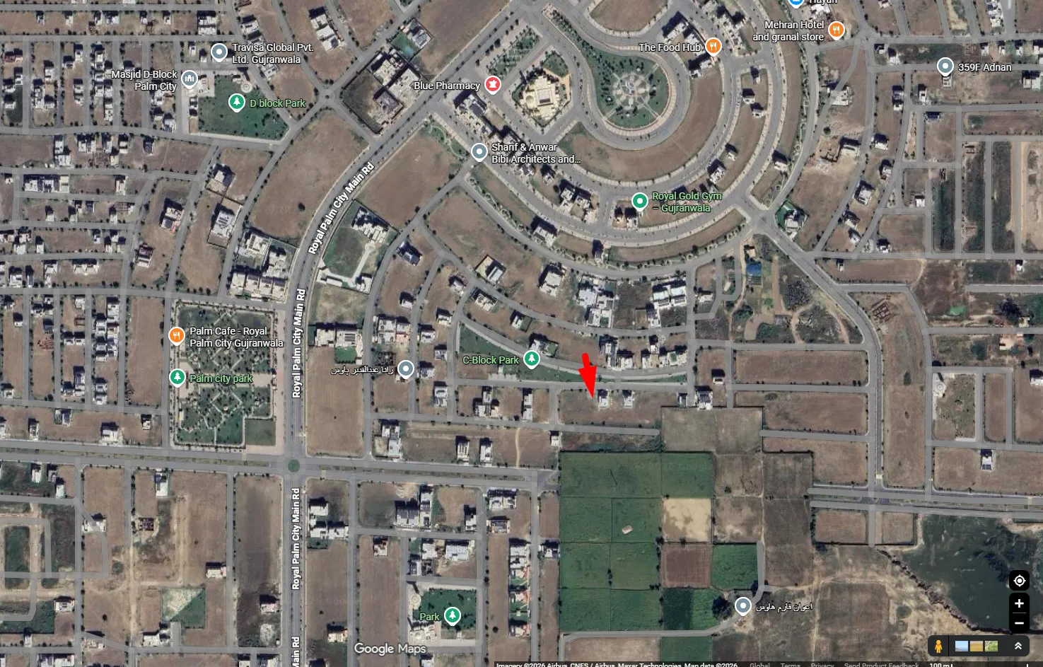 5 Marla Plot For Sale In Palm City