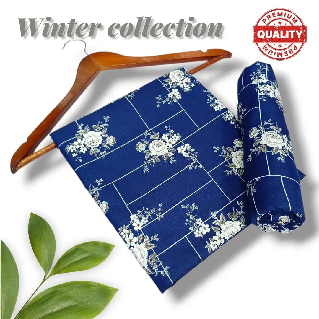 Women printed suit winter collection unstitched — photo 4