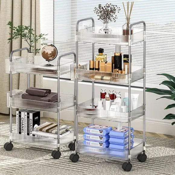 *Multi-Layers Storage Rack Home Trolley for Snacks Cosmetic* — photo 3