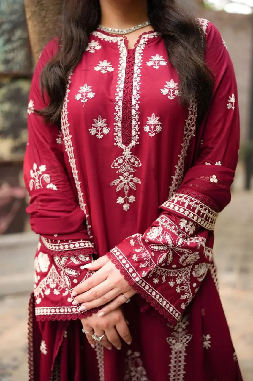3pcs safina stiched outfit — photo 4