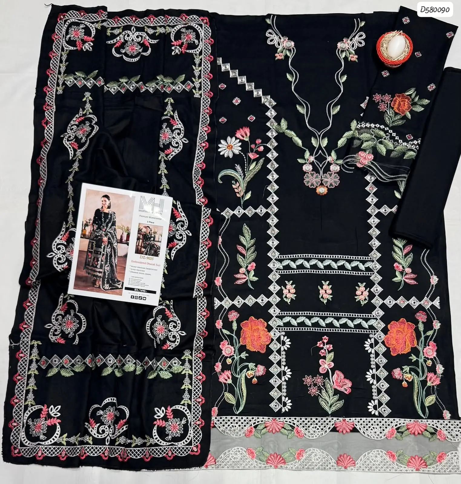 3pcs unstiched collection — photo 5