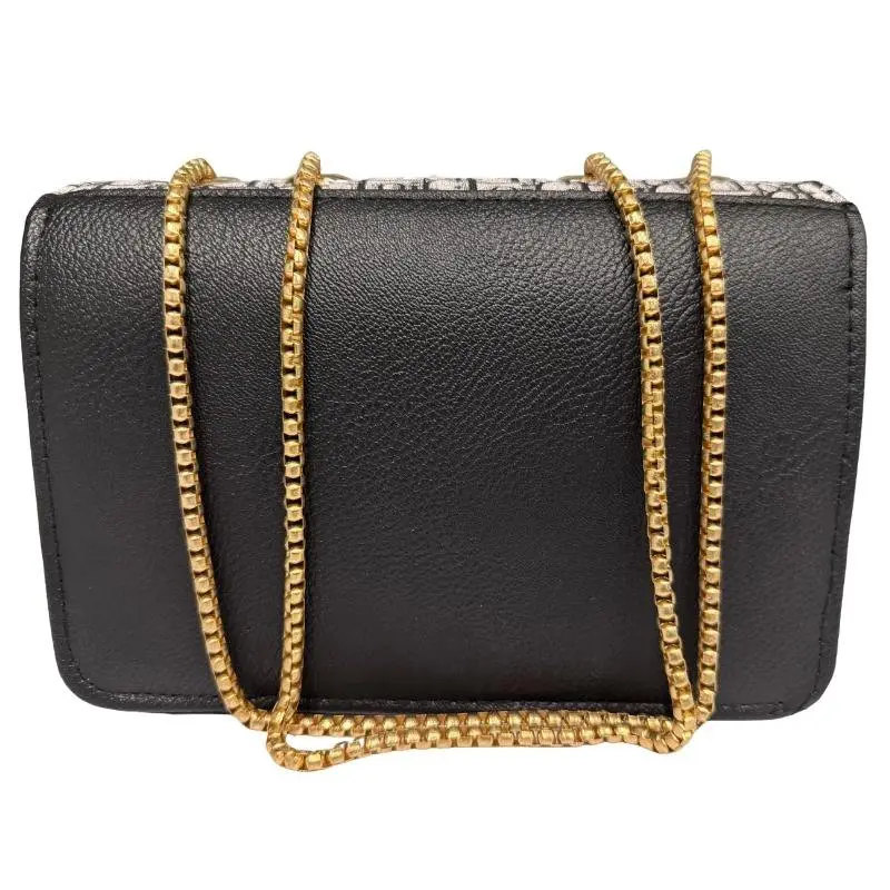 Beige | Dior Oblique Canvas & Leather Flap Clutch | Luxury Designer Handbag for Women — photo 3