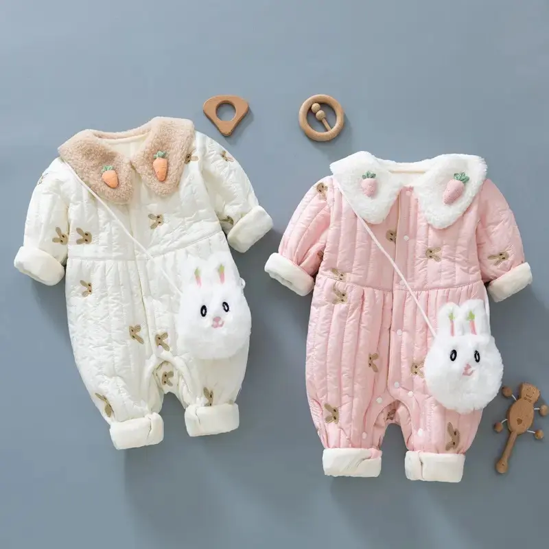 baby winter jumpsuit cotton feshion — photo 3