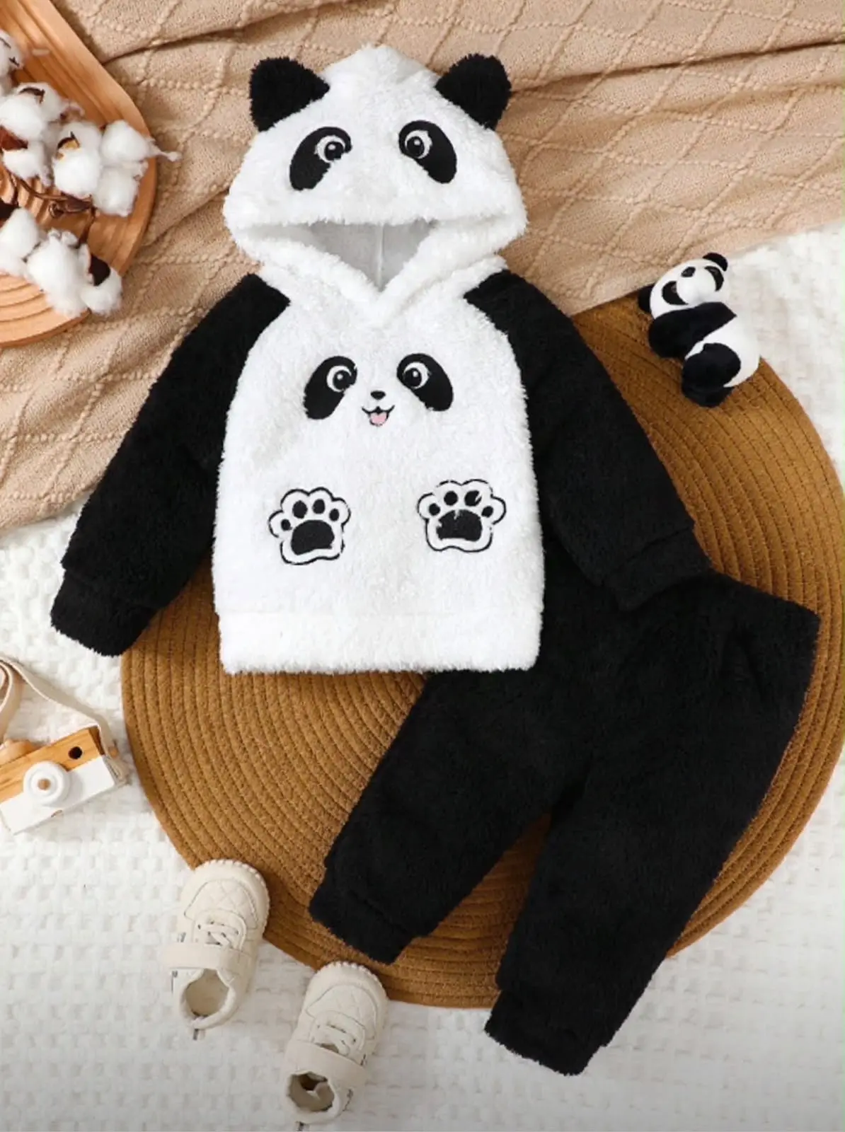 Cute Baby Winter Collection – Soft Plush Fleece Outfit Sets for Boys & Girls — photo 4
