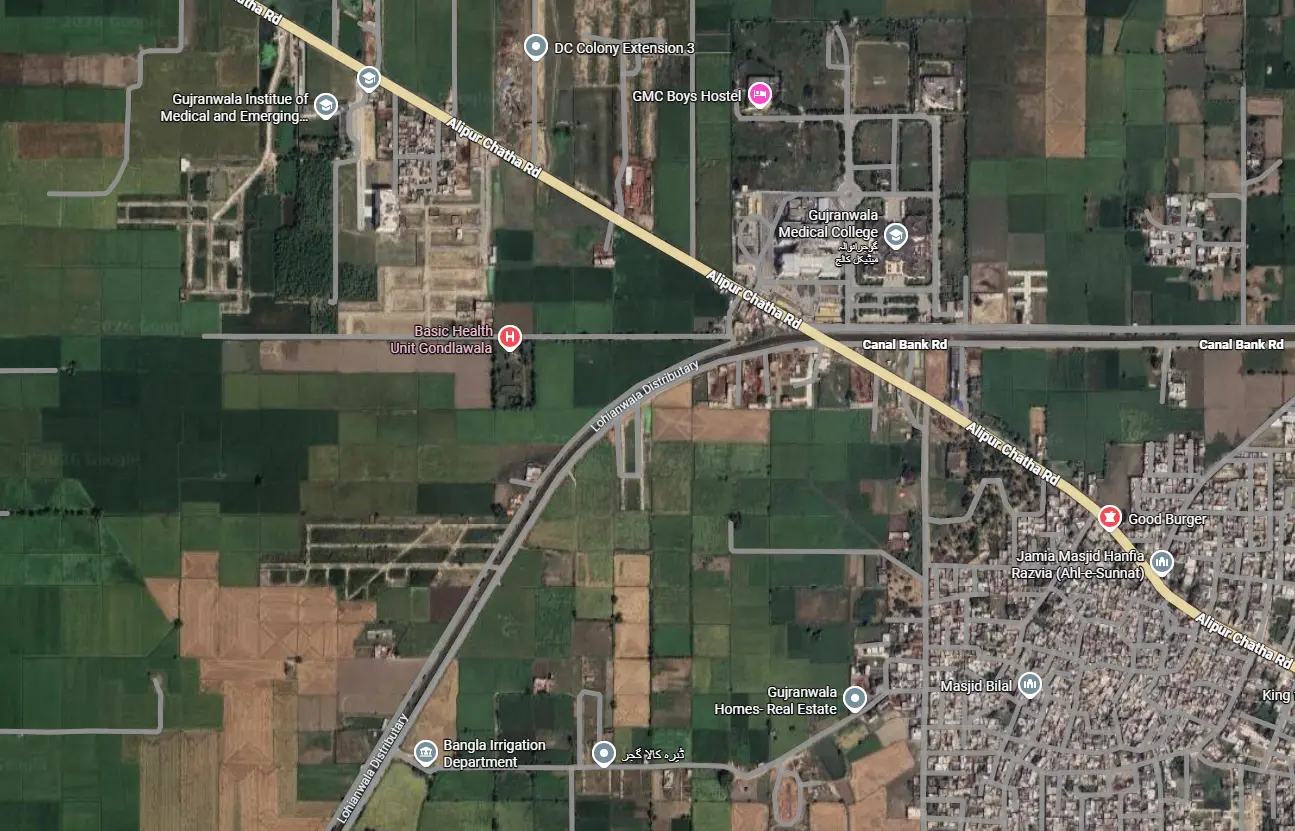 5 Marla Plot for Sale near Medical College Gujranwala