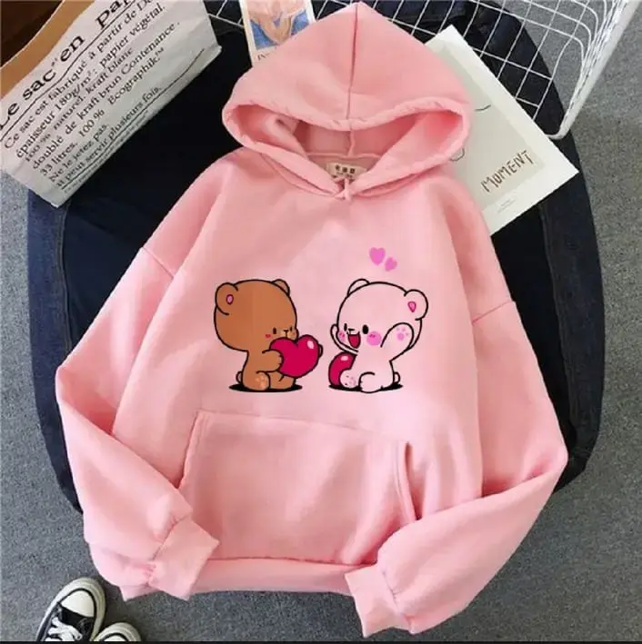 1 pcs women’s fleece hoodie — photo 2