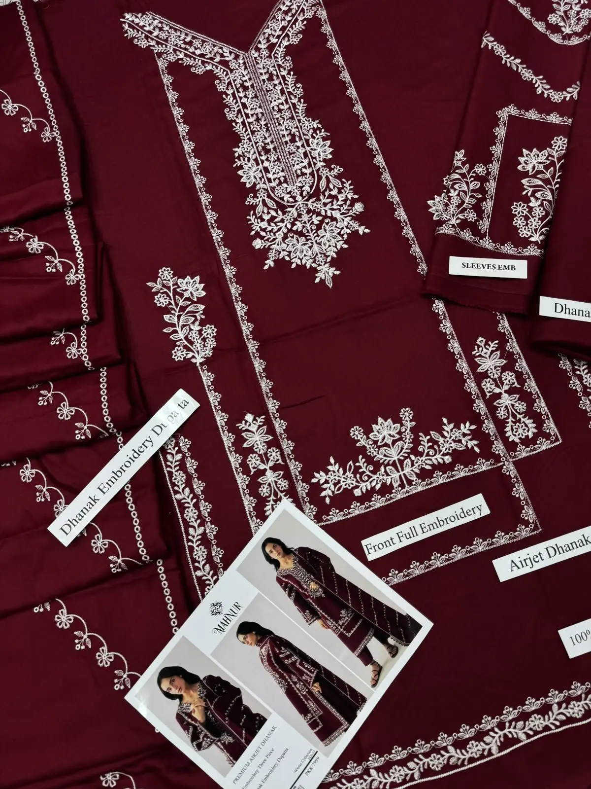 3pcs unstiched collection — photo 3