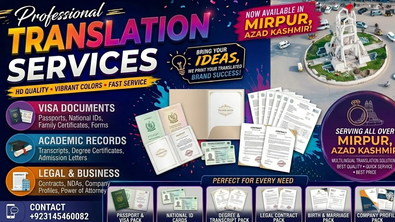 Multilanguage Translation Services – Mirpur, Azad Kashmi — photo 4