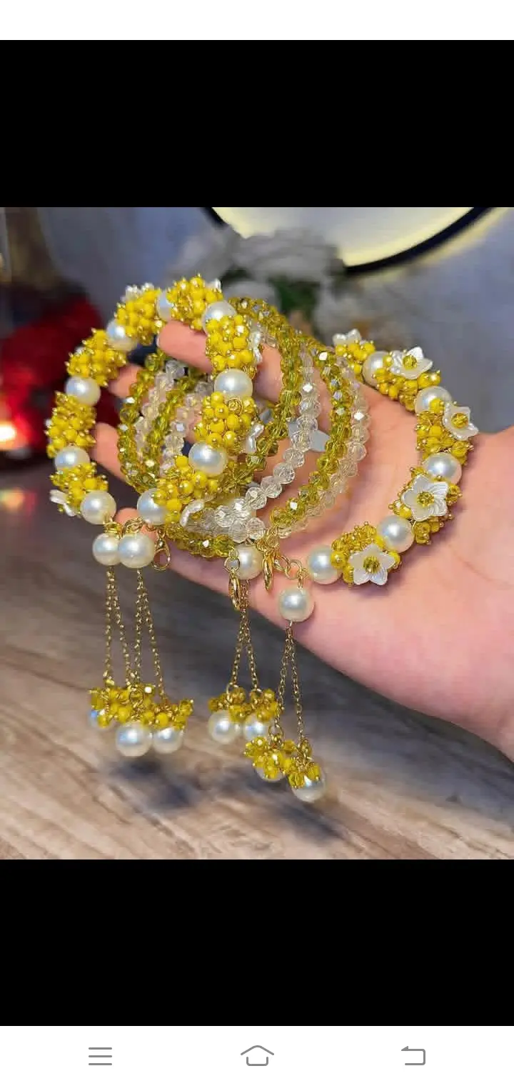 Handmade jewelry .braclet, Chudi gajre — photo 5