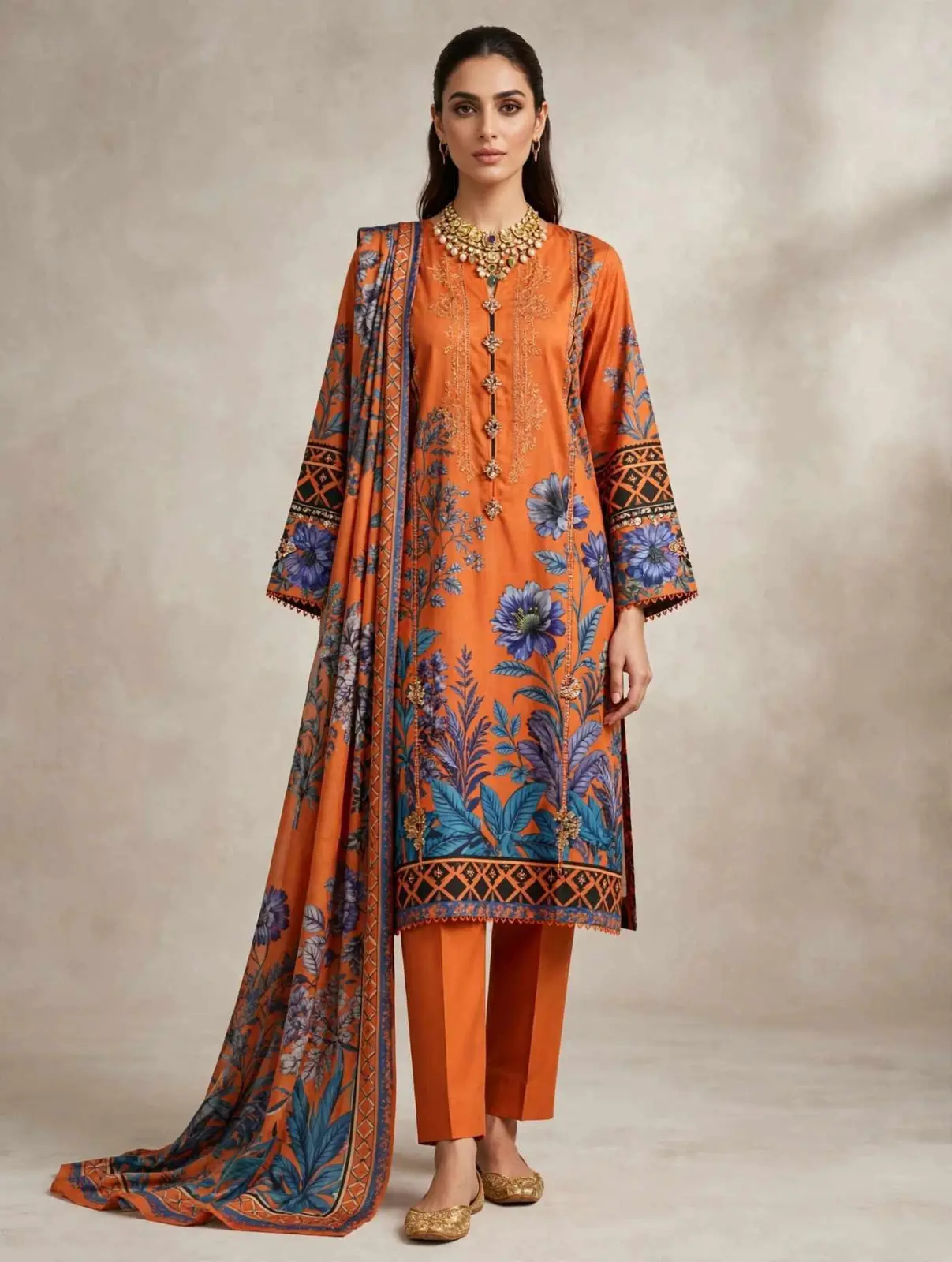 ladies unstitched suit — photo 5
