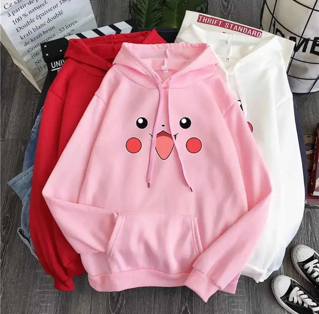 1 pcs women’s fleece hoodie — photo 3