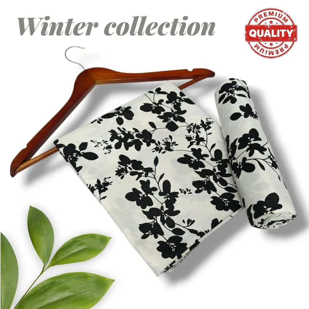 Women printed suit winter collection unstitched — photo 5