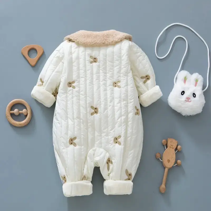 baby winter jumpsuit cotton feshion — photo 4