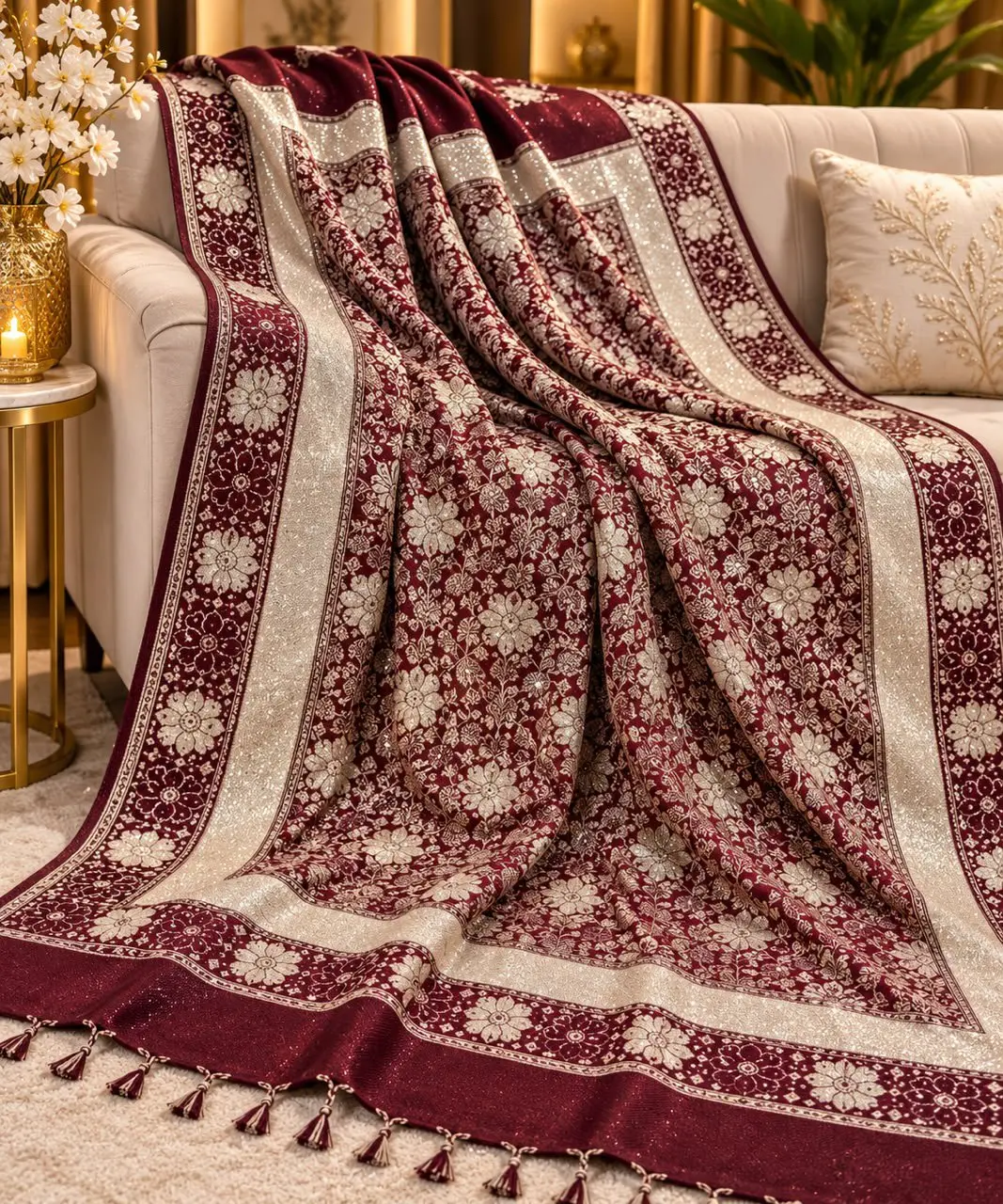 Premium Banarasi Shining Shawl — photo 4