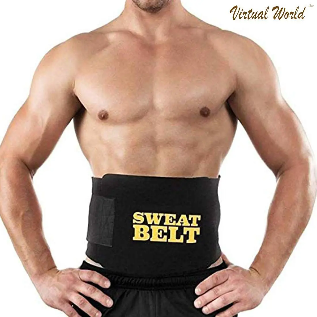*Sweat Waist Trimmer Fat Burner Belly Tummy Waist belt — photo 3