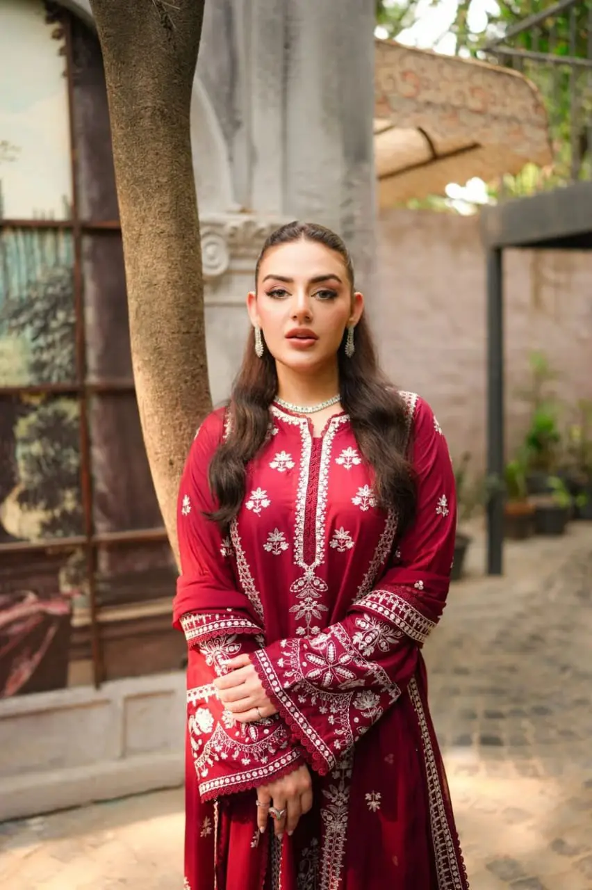3pcs safina stiched outfit — photo 2