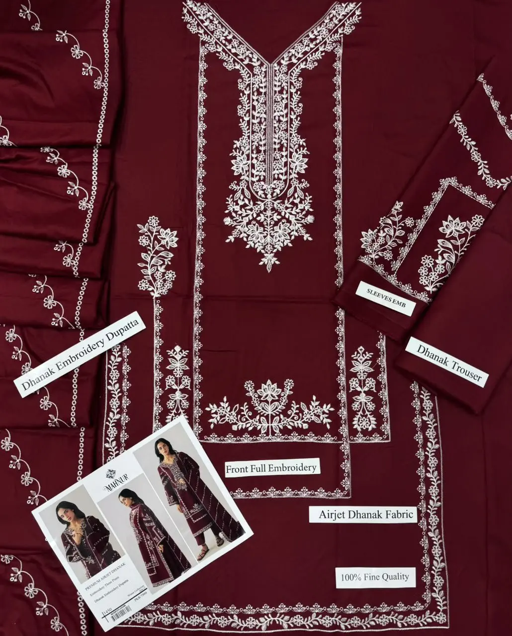 3pcs unstiched collection — photo 2