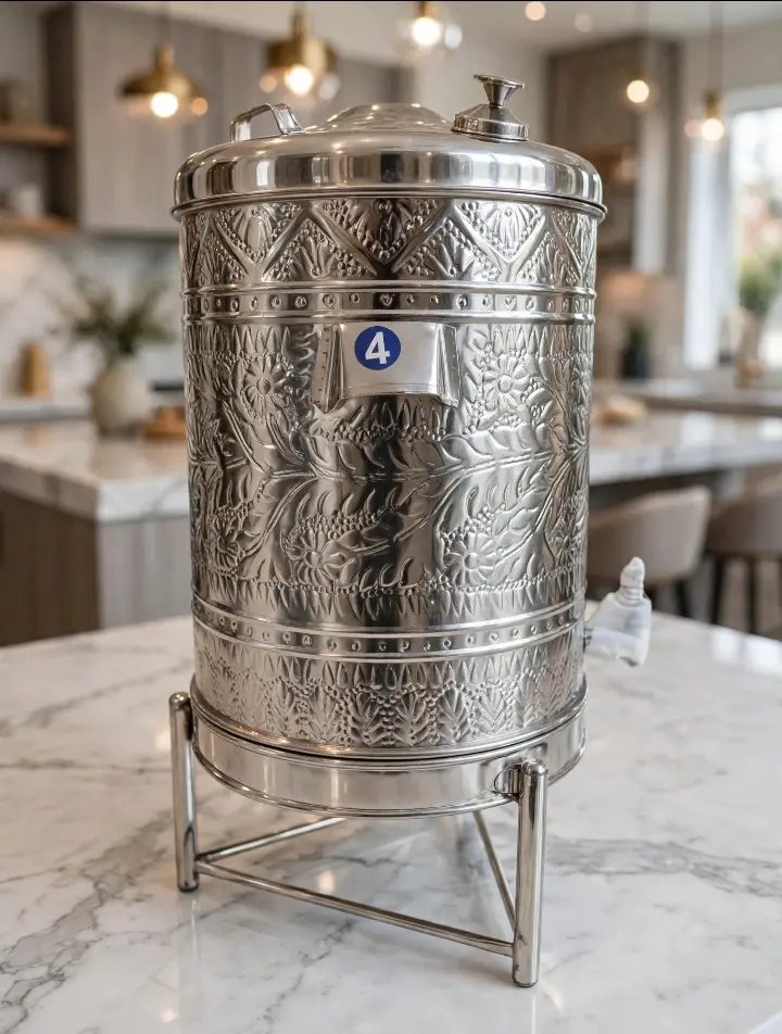 Steel water cooler sada aur design Wala — photo 2