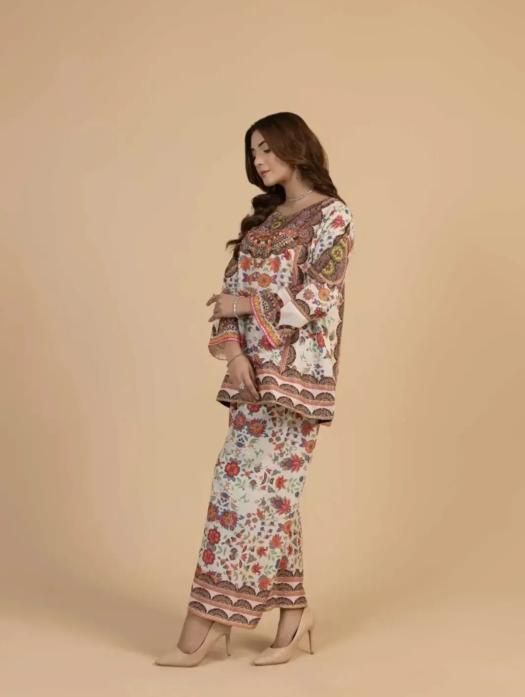Stylish printed shirt and trouser set 2 pcs — photo 3