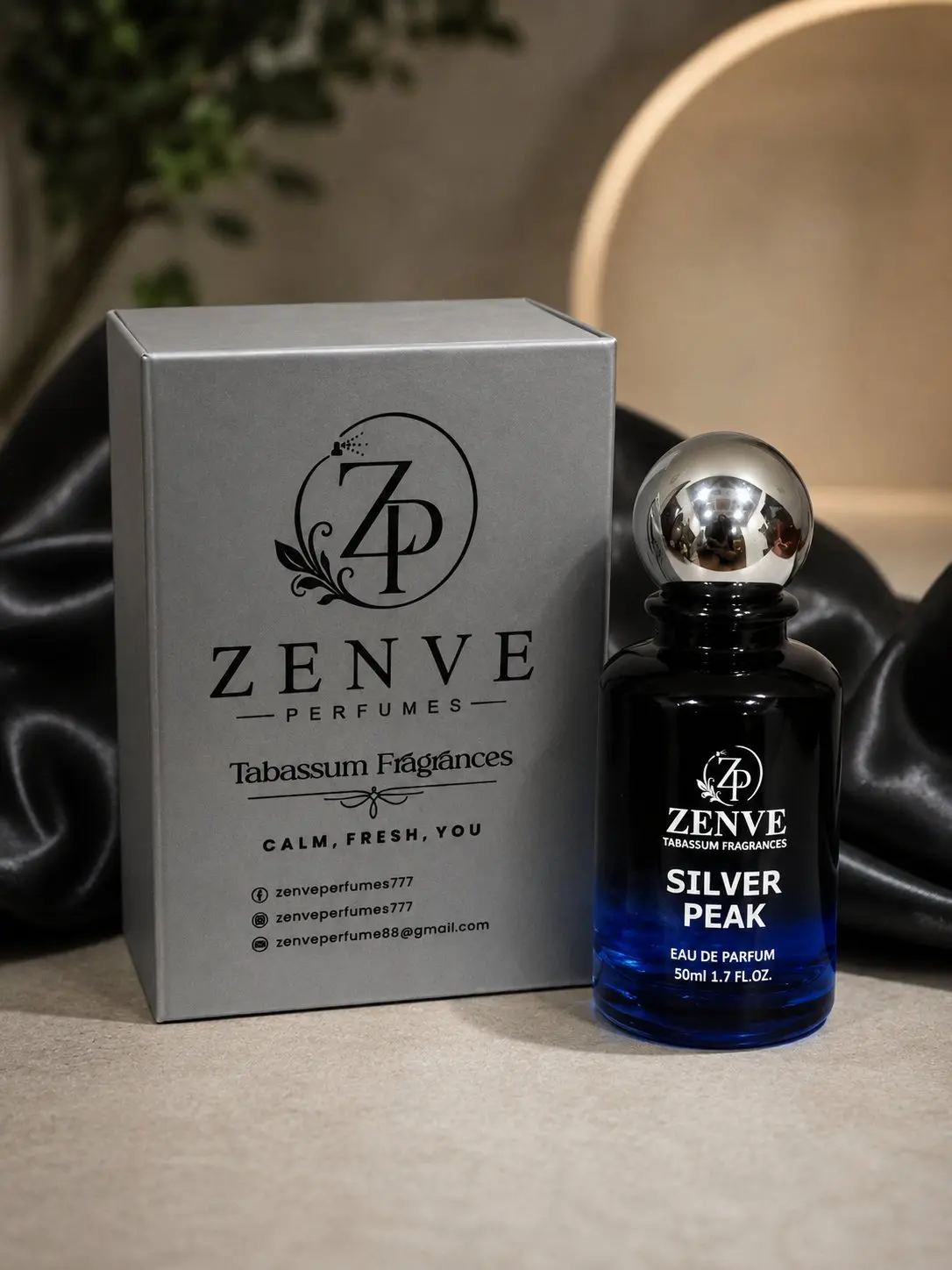 ZENVE Silver Peak long lasting perfume for men in Bahawalpur City, Bahawalpur