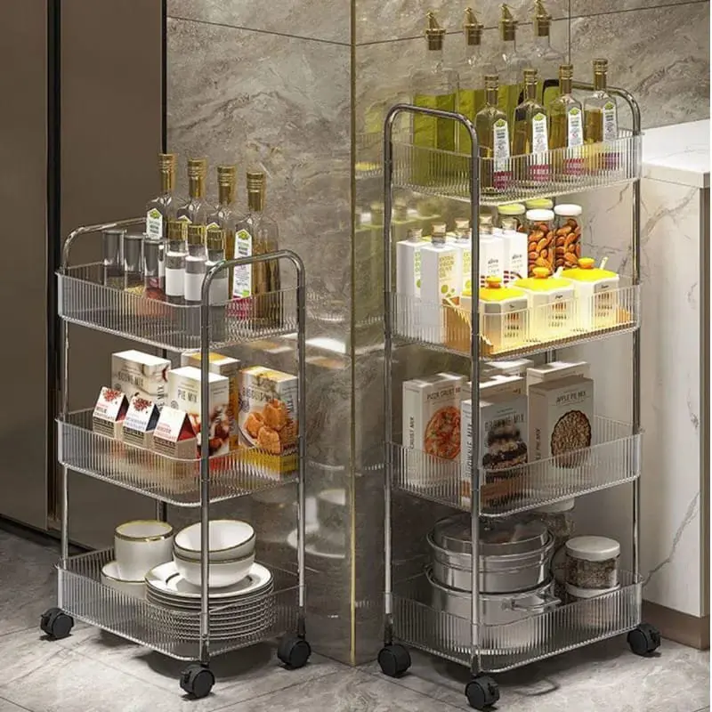 *Multi-Layers Storage Rack Home Trolley for Snacks Cosmetic* — photo 2