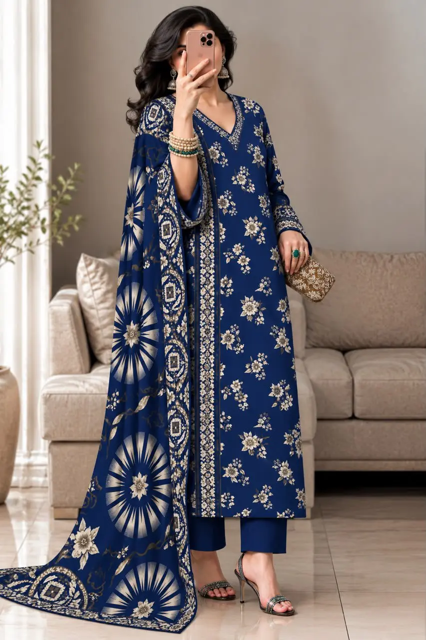 3 pc Danak printed suit — photo 2