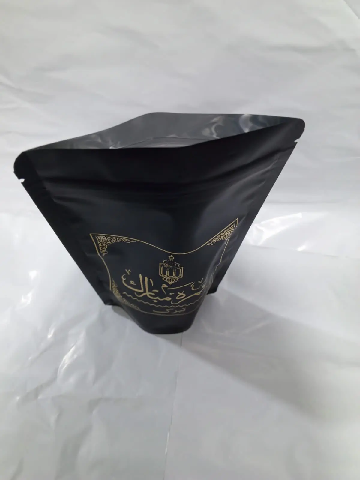 pack of 12 Umrah mubarak printed taburak pouch size 4.5/7.5 ,Umrah Mubarak printed taburak zip pouch — photo 4
