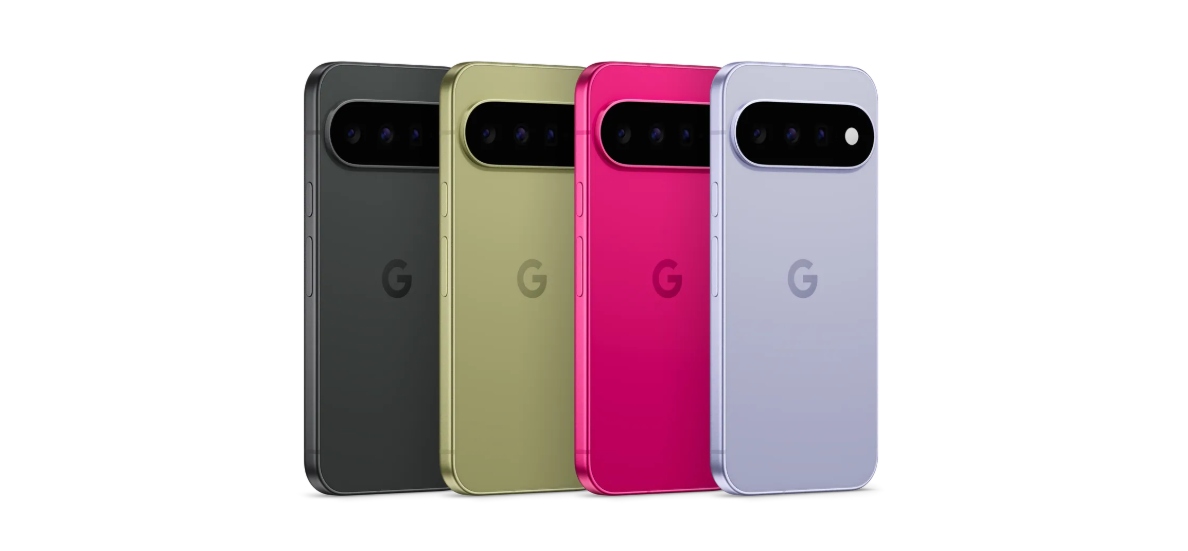 Google pixel available in 4 colors