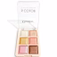 MS LOVE 6-Color Highlighter & Blusher Palette – Professional Glow & Cheek Color Kit for Women with Long-Lasting, Smooth Finish Makeup for Daily & Party Use
