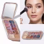 Seven Cool 10 Colors Eyeshadow Palette | Matte & shimmer shades with smooth blend, long lasting formula & fast delivery.