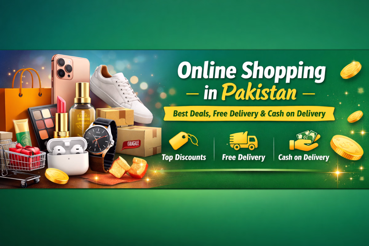 Online Shopping in Pakistan | Best Deals, Free Delivery & Cash on Delivery