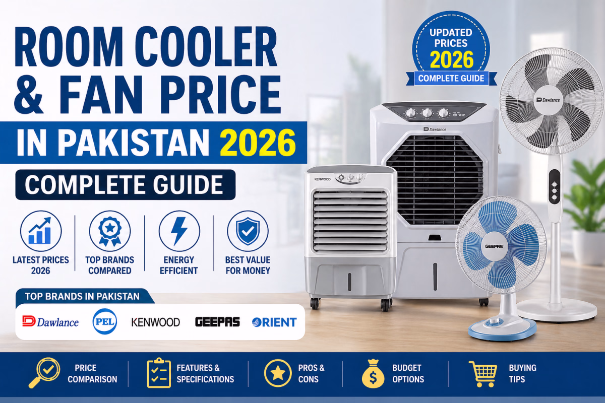 Room Cooler & Fan Price in Pakistan 2026: Best Options for Every Budget