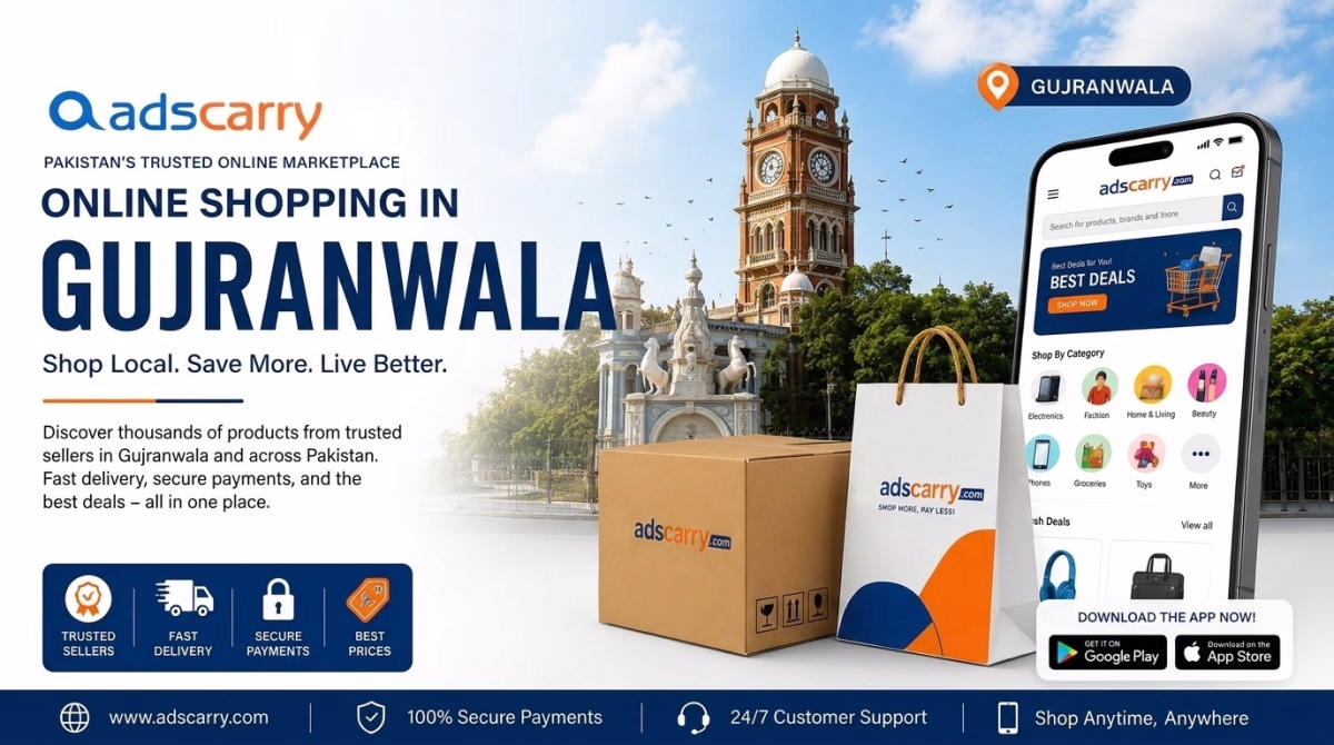 Online Shopping in Gujranwala – Best Marketplace for Grocery, Electronics & More