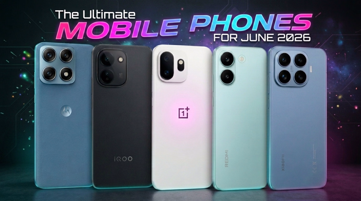5 Best Smartphone Launches in June 2026: Complete Comparison, Specifications, Prices, and Buying Guide