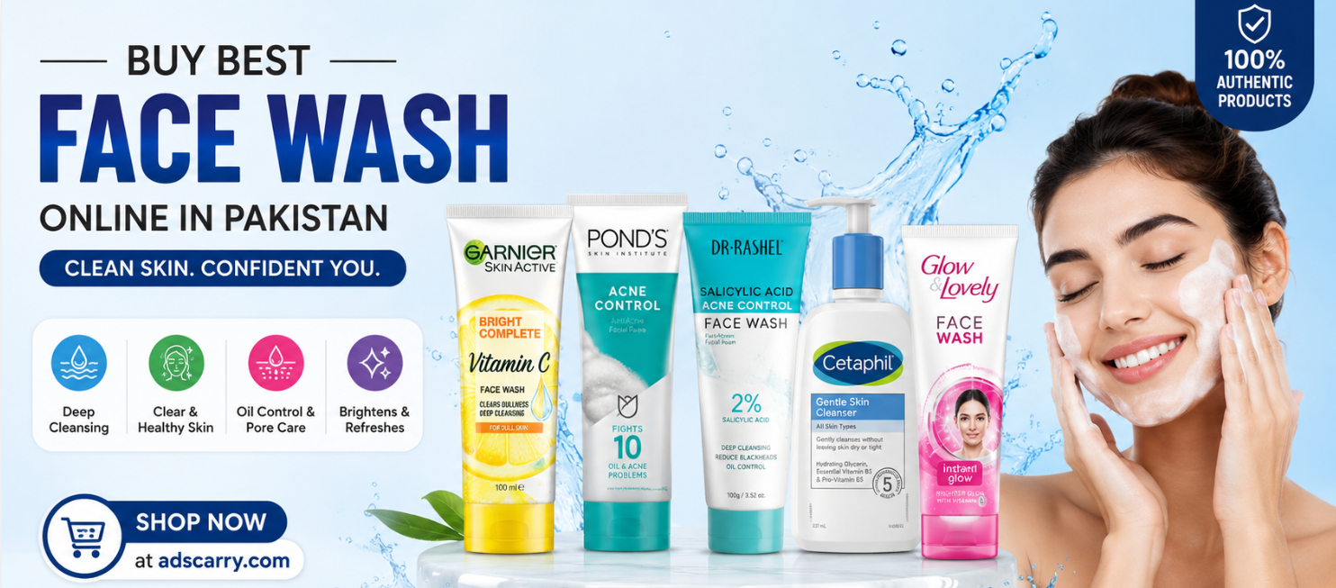 Best Face Wash in Pakistan: Top Cleansers for Every Skin Type