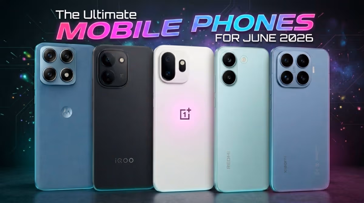 5 Best Smartphone Launches in June 2026: Complete Comparison, Specifications, Prices, and Buying Guide