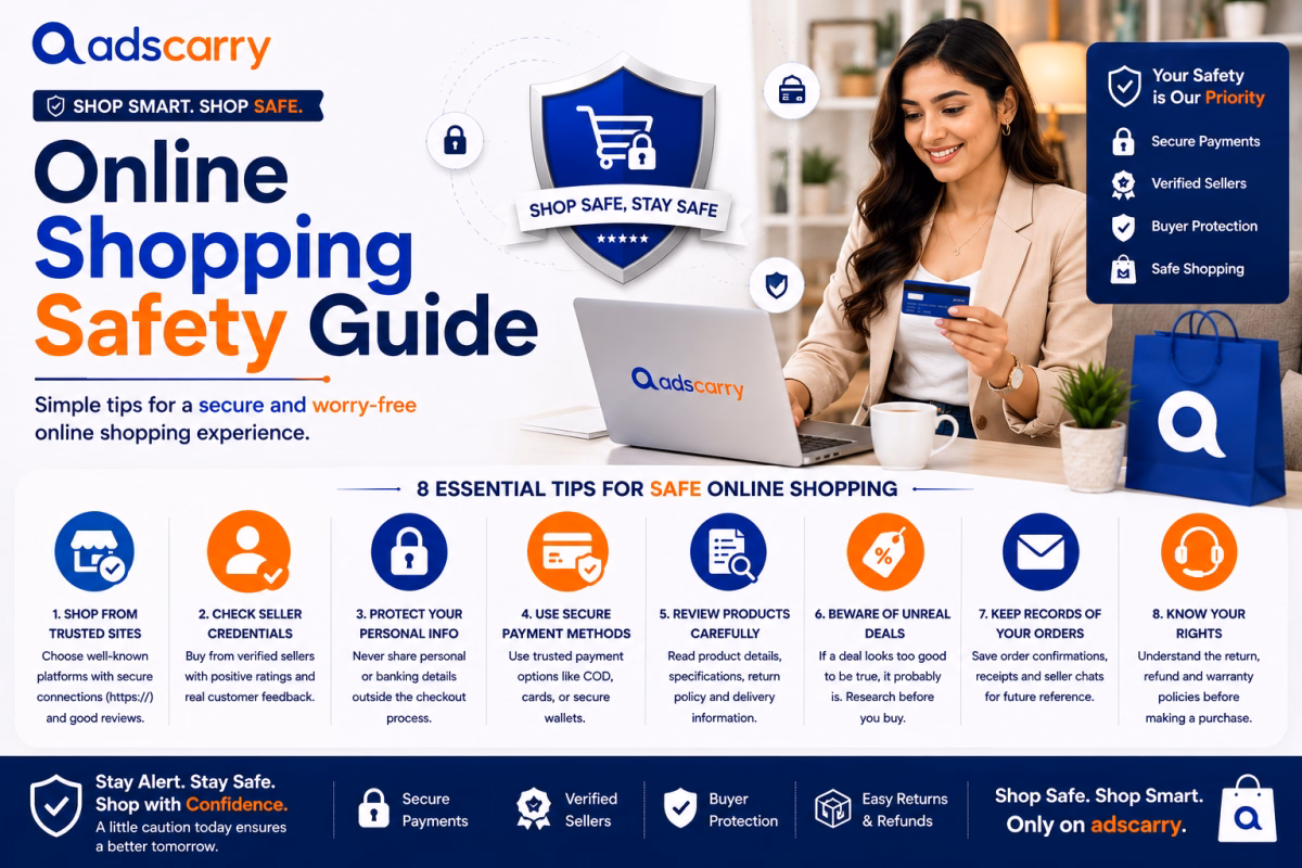 Online Shopping Safety Guide: How to Shop Securely and Avoid Online Scams