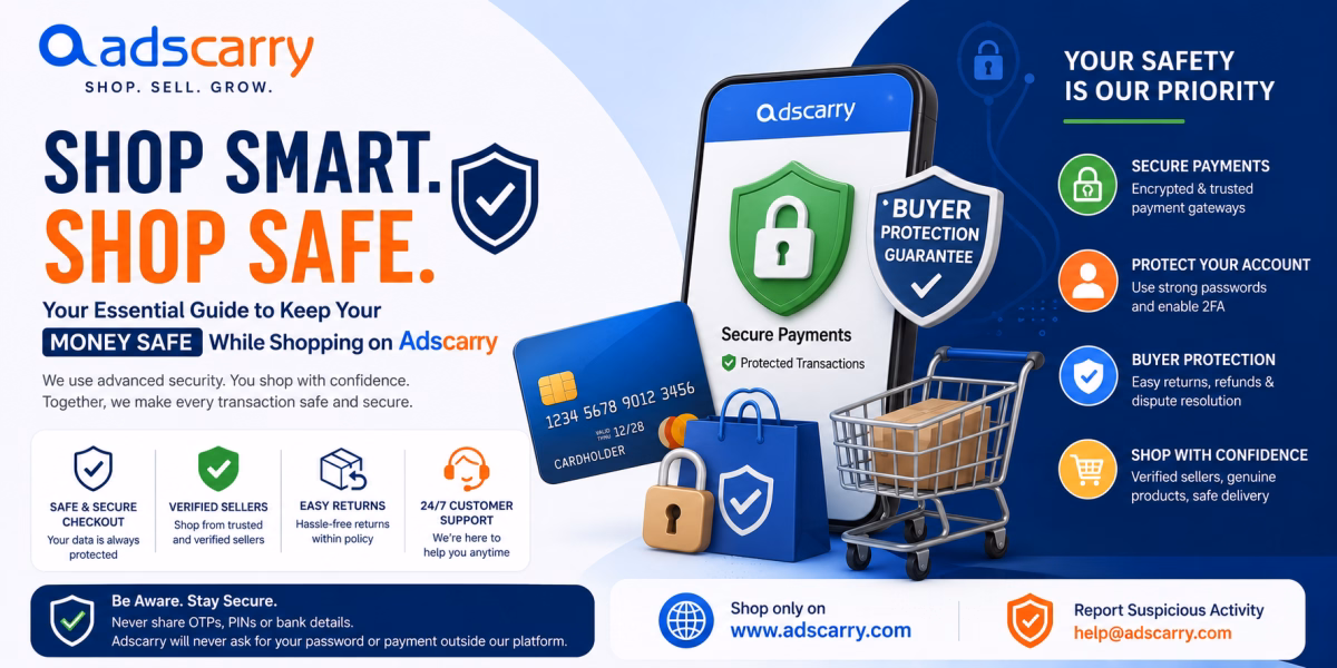 Your Essential Guide: How to Keep Your Money Safe While Shopping on Adscarry