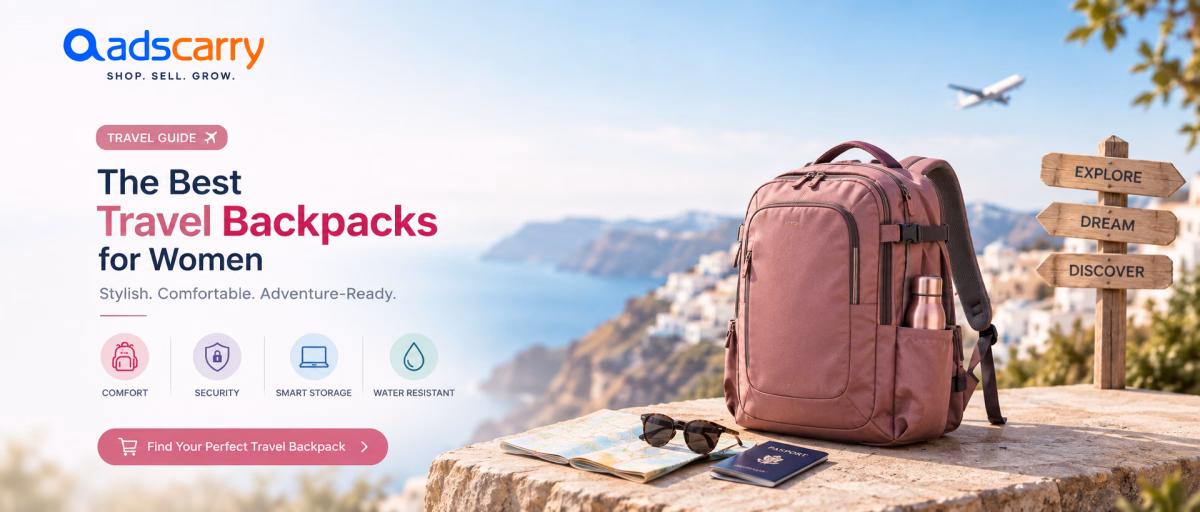 The Best Travel Backpacks for Women in the USA (2026): Stylish, Comfortable & Adventure-Ready