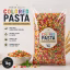 colored elbow macaroni 1kg, colorful pasta