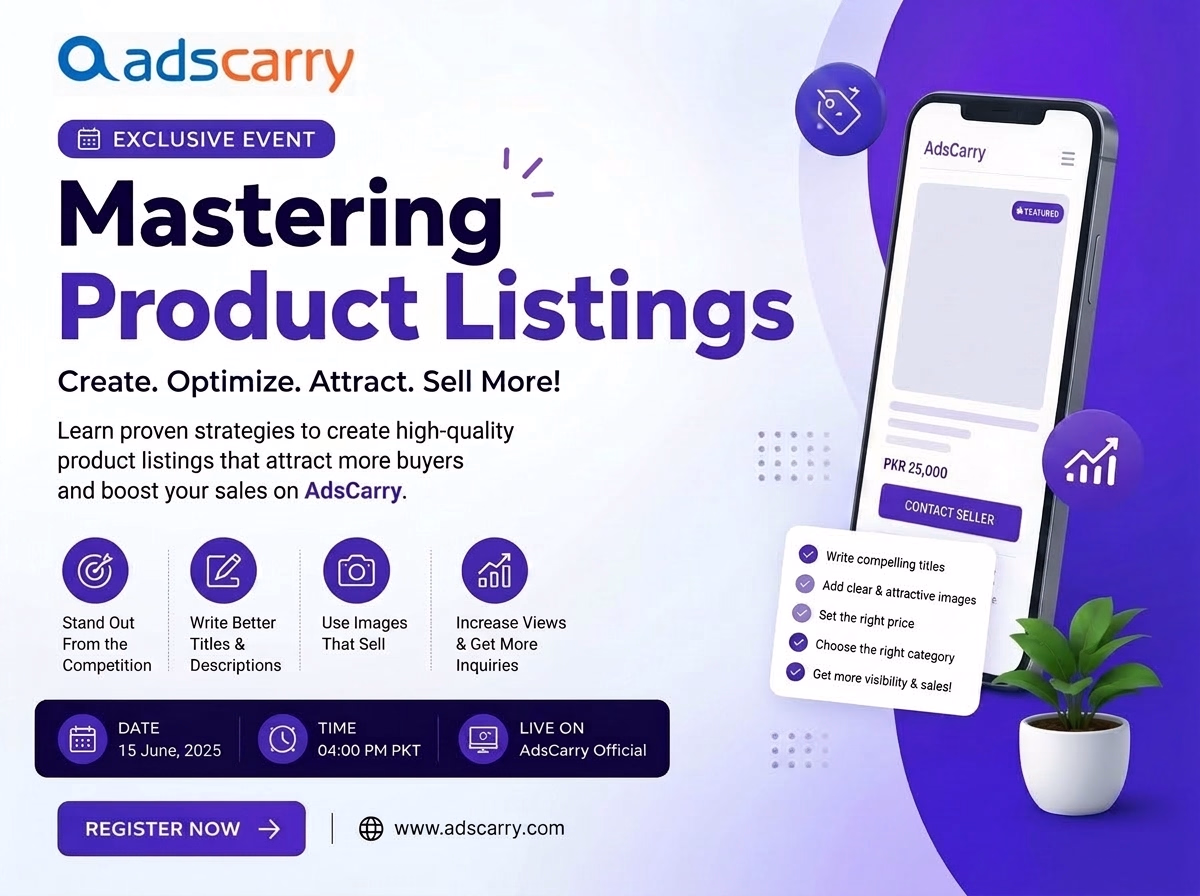 🚀 Join the Exclusive Online Event by Adscarry Marketplace!